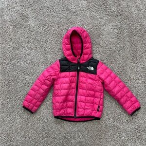 The North Face Fuchsia Quilted Jacket